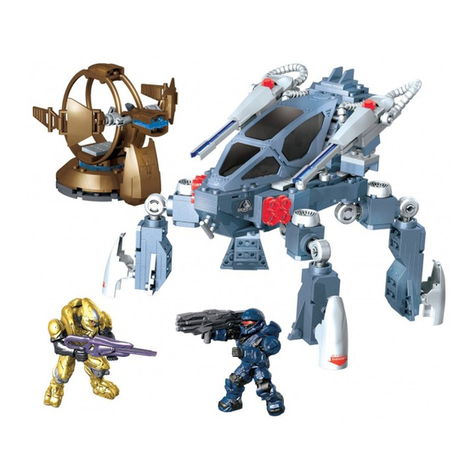 Mega MEGA BLOKS HALO UNSC 97263 User manual Mega MEGA BLOKS HALO UNSC 97263 User manual