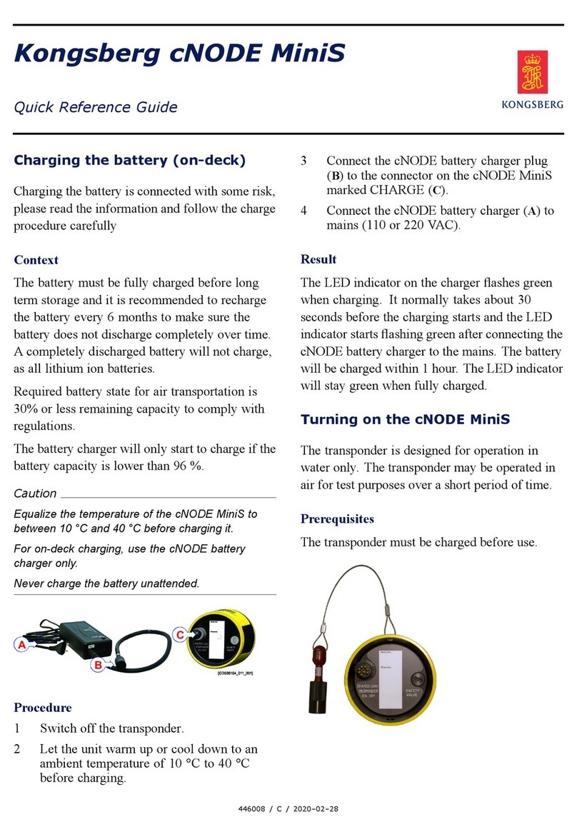 Kongsberg cNODE MiniS User manual