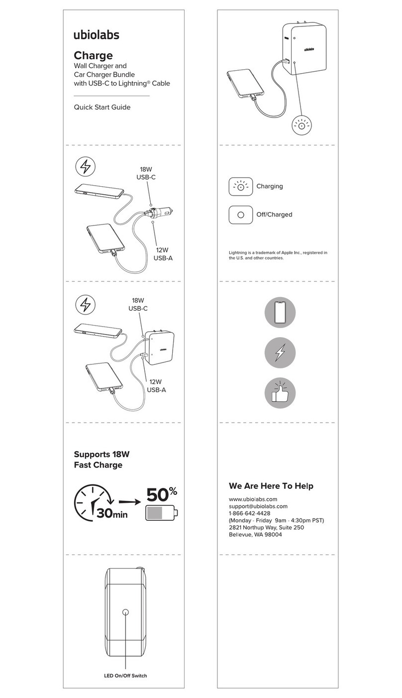 ubiolabs MFB133 quick start guide