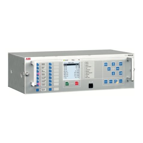 ABB RELION REF615R User manual
