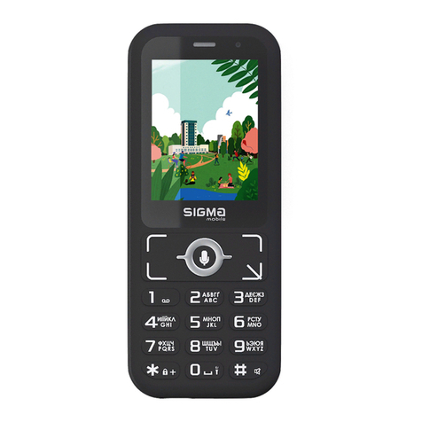 Sigma X-style S3500 User manual Sigma X-style S3500 User manual