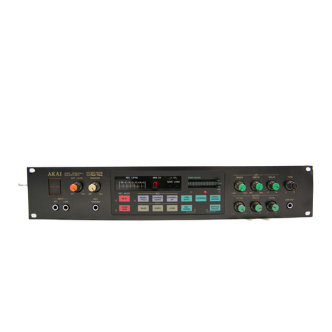 Akai S612 Service manual
