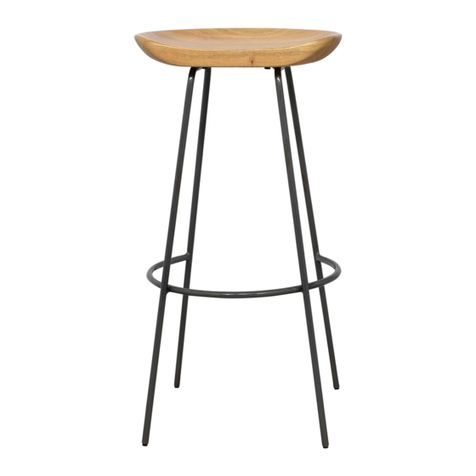 West Elm Alden Bar Stool User manual West Elm Alden Bar Stool User manual