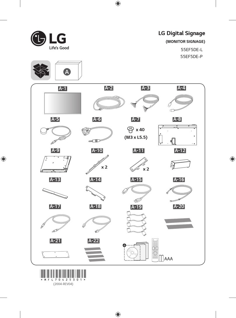 LG 55EF5DE-L manual