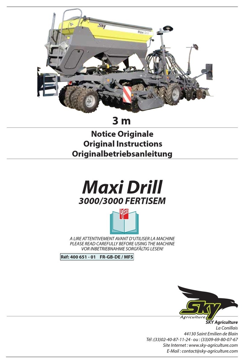 SKY Agriculture Maxi Drill 3000 Original instructions SKY Agriculture Maxi Drill 3000 Original instructions