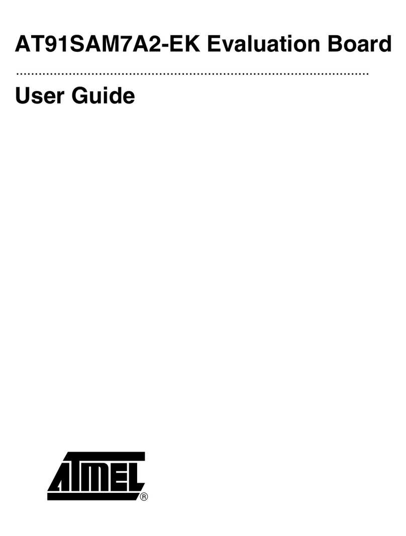 Atmel AT91SAM7A2-EK User manual Atmel AT91SAM7A2-EK User manual