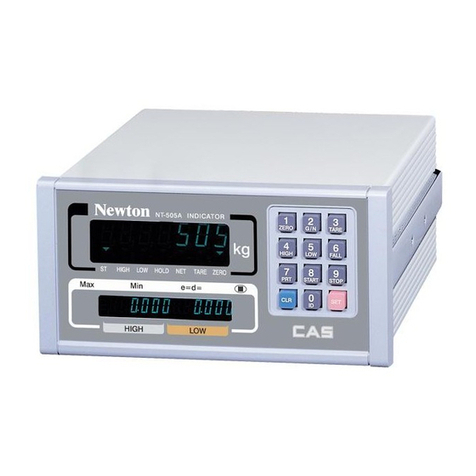 CAS NT-500 Series owner's manual CAS NT-500 Series owner's manual