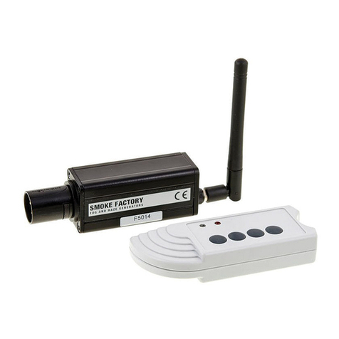 Smoke Factory Radio Remote Control manual