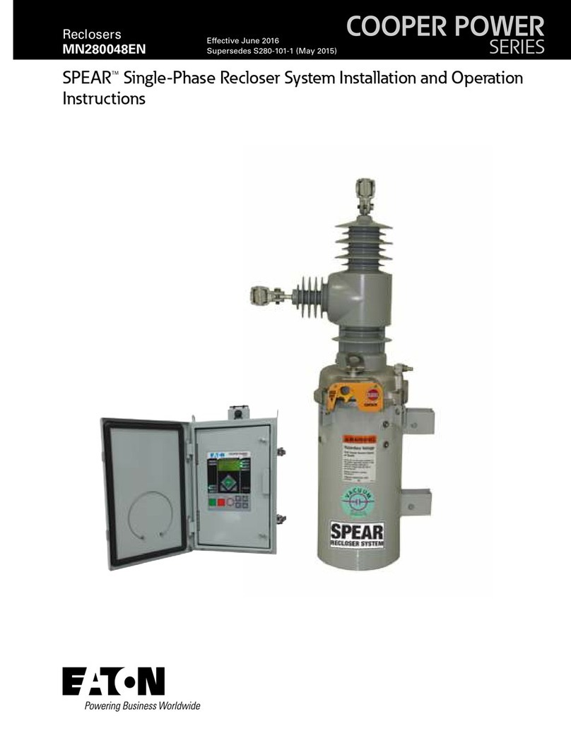Eaton COOPER POWER SERIES User manual Eaton COOPER POWER SERIES User manual
