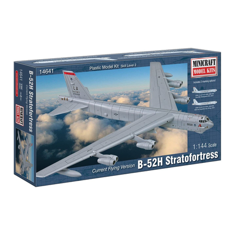 MINICRAFT B-52H Stratofortress quick start guide