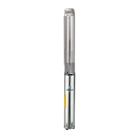 Calpeda SD Series User manual