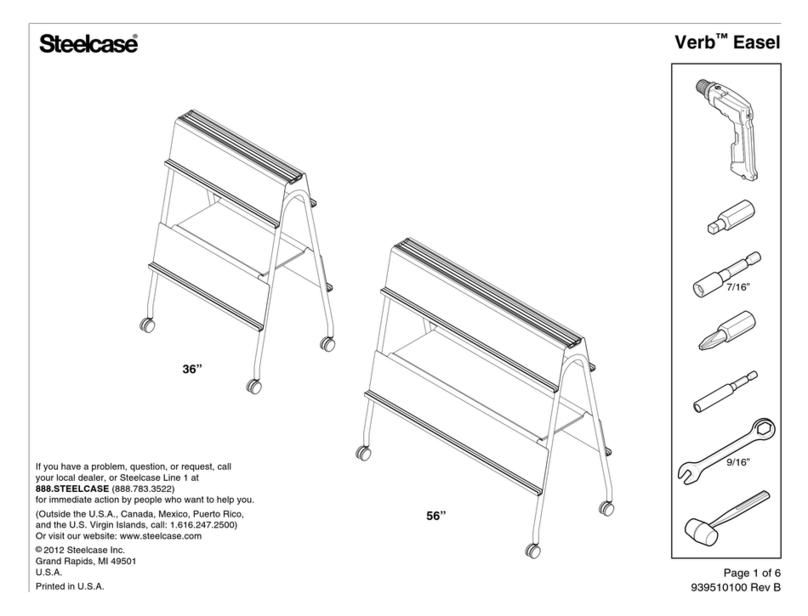 Steelcase Verb 36" User manual