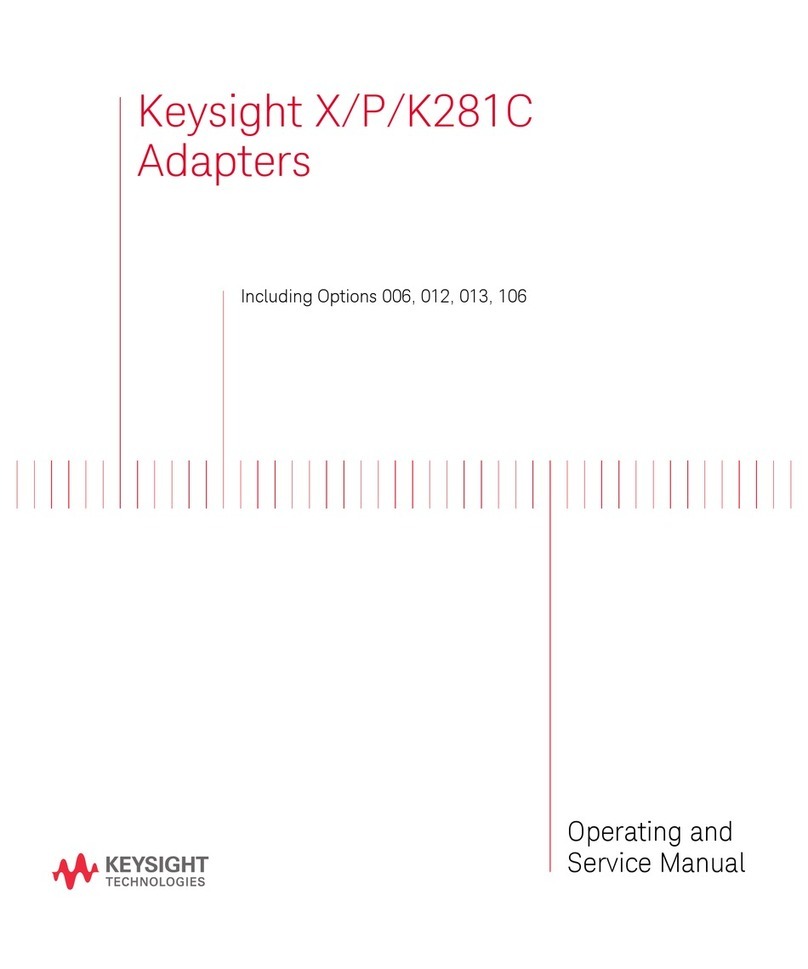 Keysight X281C Service manual