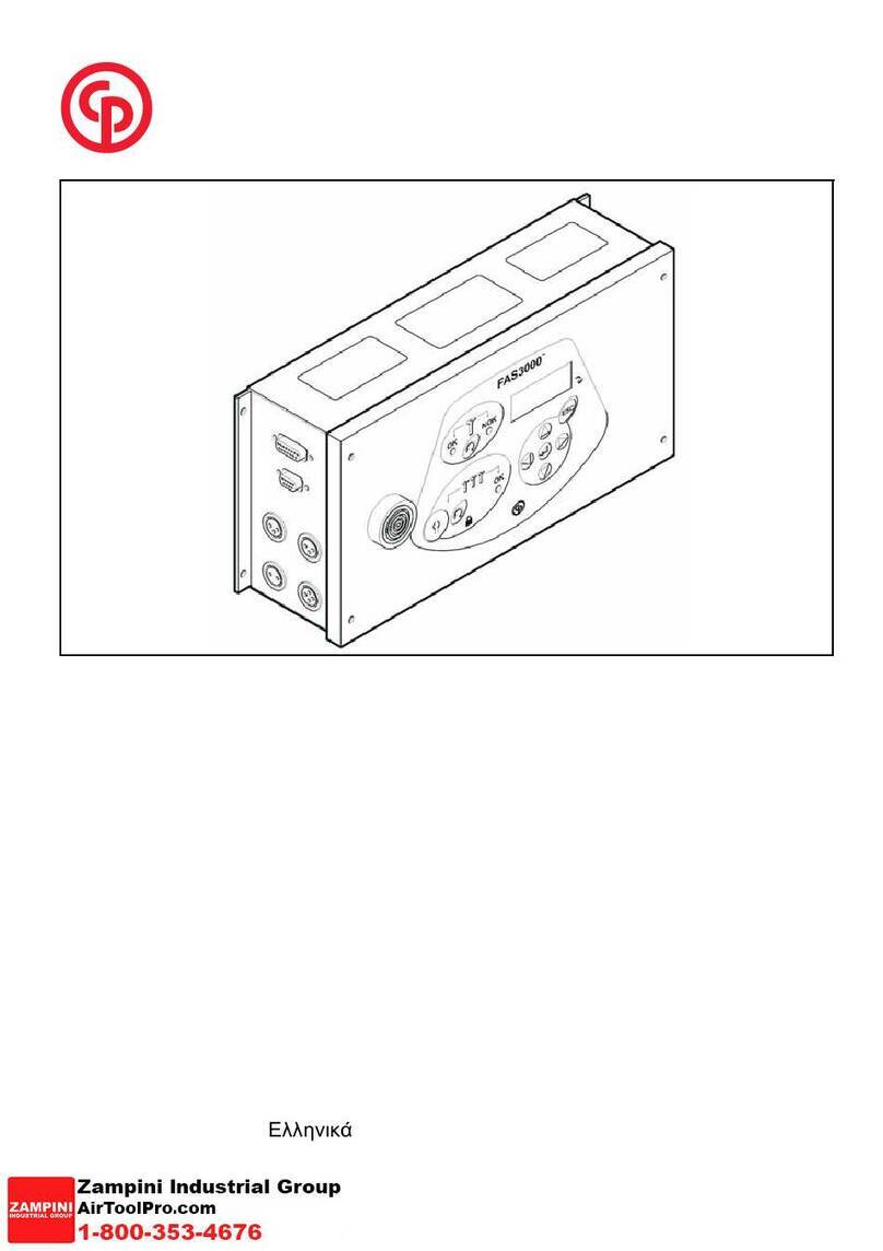 CP Desoutter FAS 3000 manual