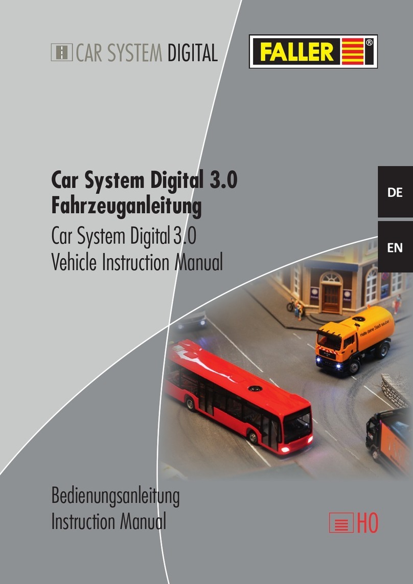 Faller Car System Digital 3.0 Vehicle instruction manual