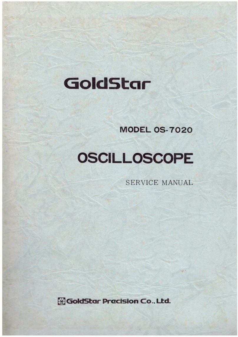 Goldstar OS-7020 Service manual