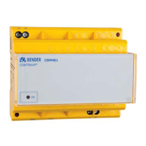 Bender COM461MT User manual
