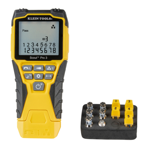 Klein Tools VDV Scout Pro 3 User manual