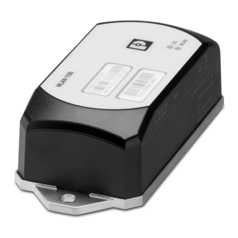 Phoenix Contact FL WLAN 1000 Series User manual Phoenix Contact FL WLAN 1000 Series User manual