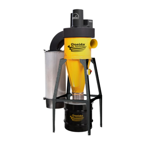 Oneida Air Systems Dust Gorilla Pro Smart Boost... owner's manual