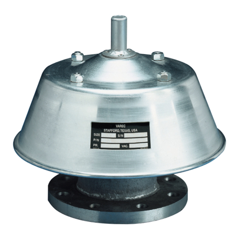 Emerson VAREC 7100B Series Operation and maintenance manual