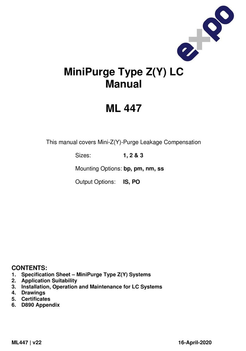 EXPO MiniPurge ZLC Series manual