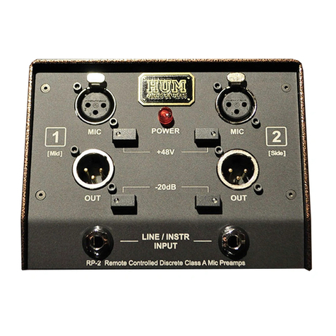 HUM RP-2 owner's manual