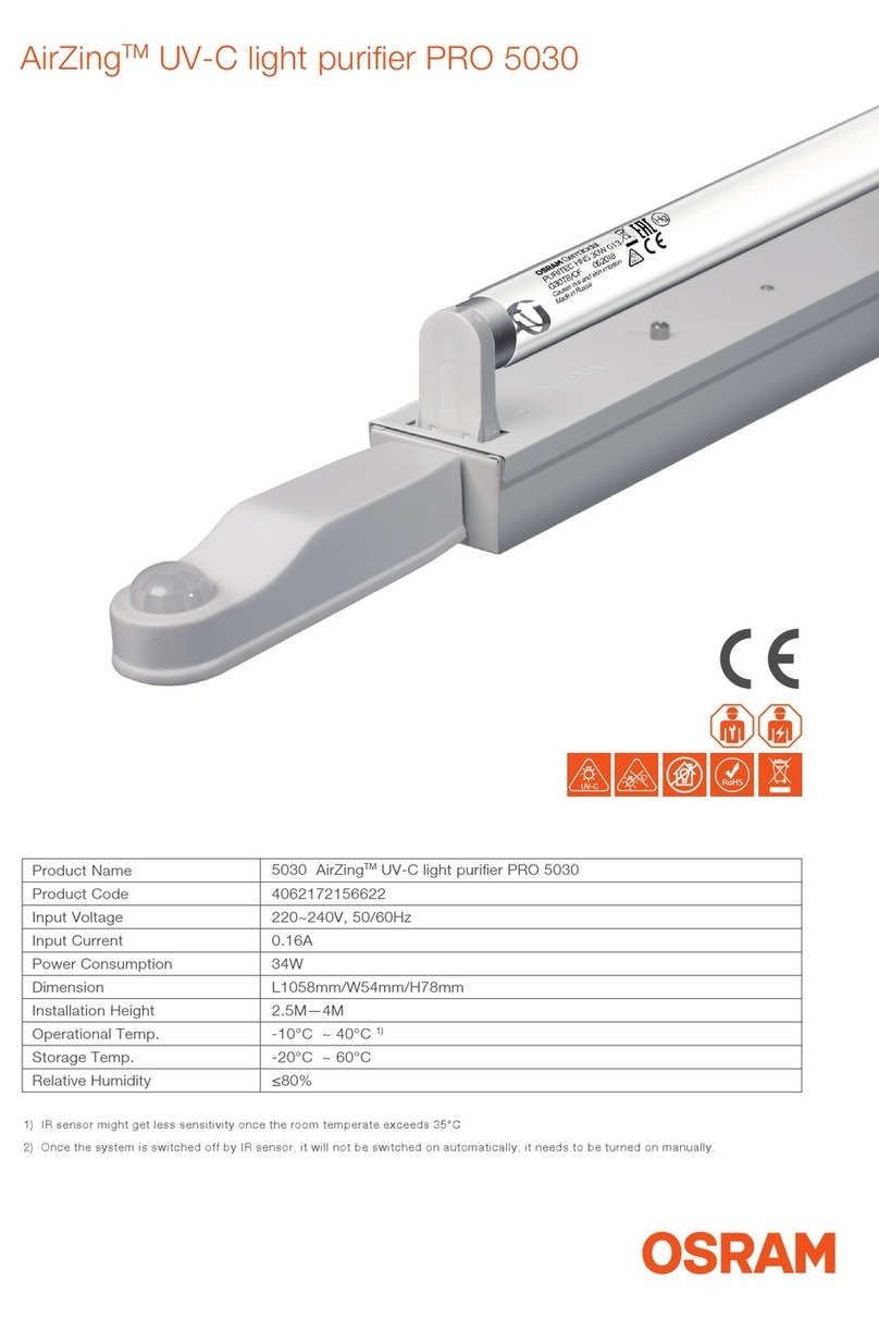 Osram AirZing PRO 5030 manual