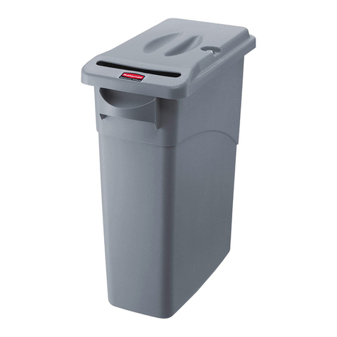 Rubbermaid Slim Jim Assembly guide