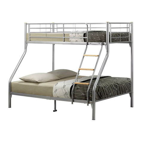 Birlea NEXUS TRIPLE SLEEPER User manual Birlea NEXUS TRIPLE SLEEPER User manual