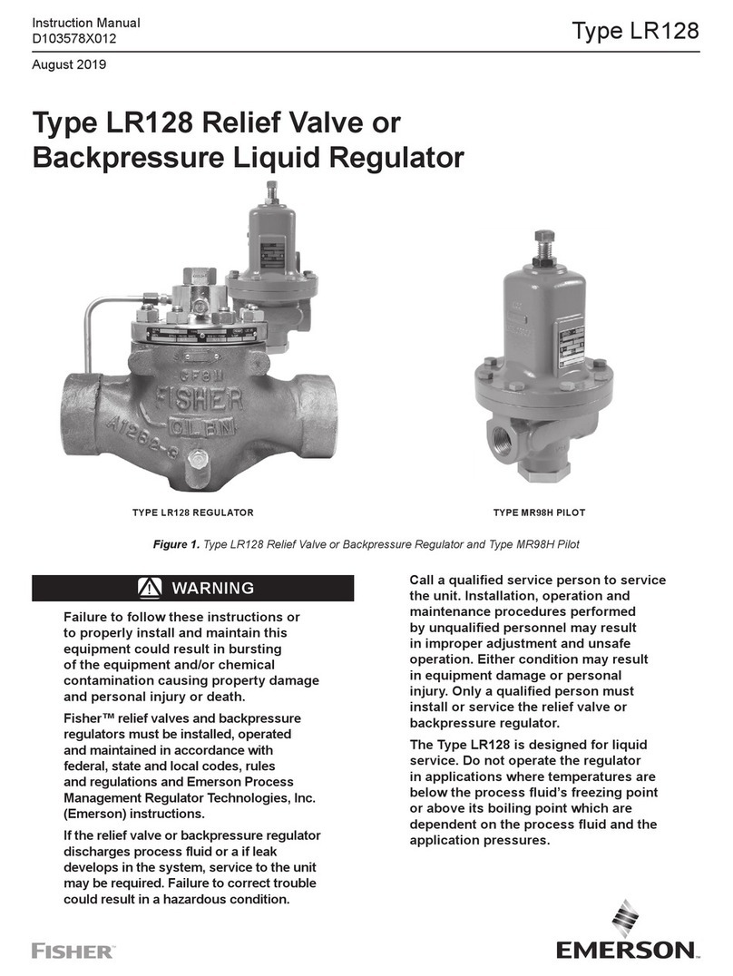 Emerson FISHER LR128 Series instruction manual