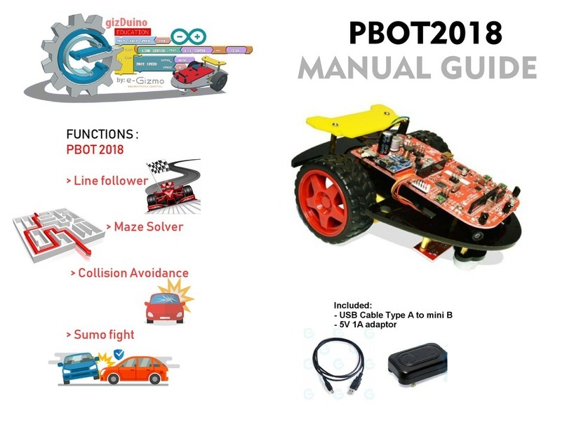e-Gizmo PBOT2018 Manual guide