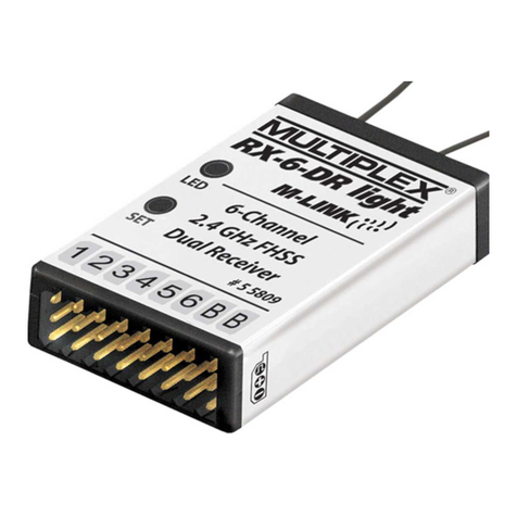 Multiplex RX-6-DR light M-LINK User manual