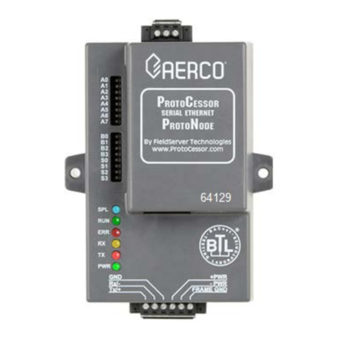 Watts Aerco ProtoNode FPC-N34 user manual