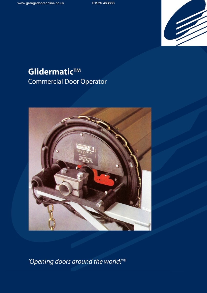 Gliderol Glidermatic user manual Gliderol Glidermatic user manual