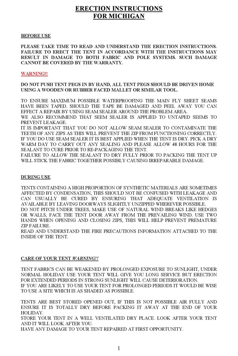 Khyam Michigan Erection Instructions