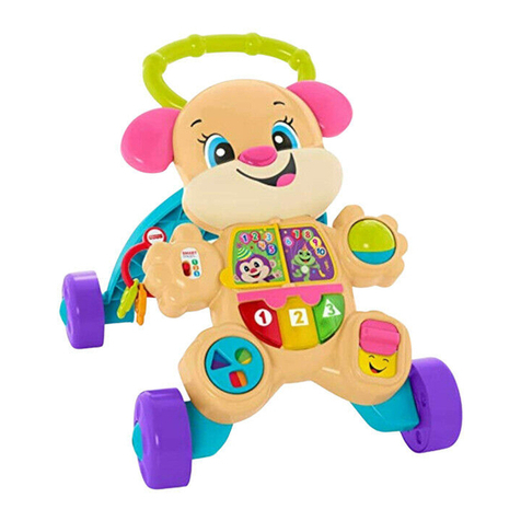 Fisher-Price FHY95 instruction sheet
