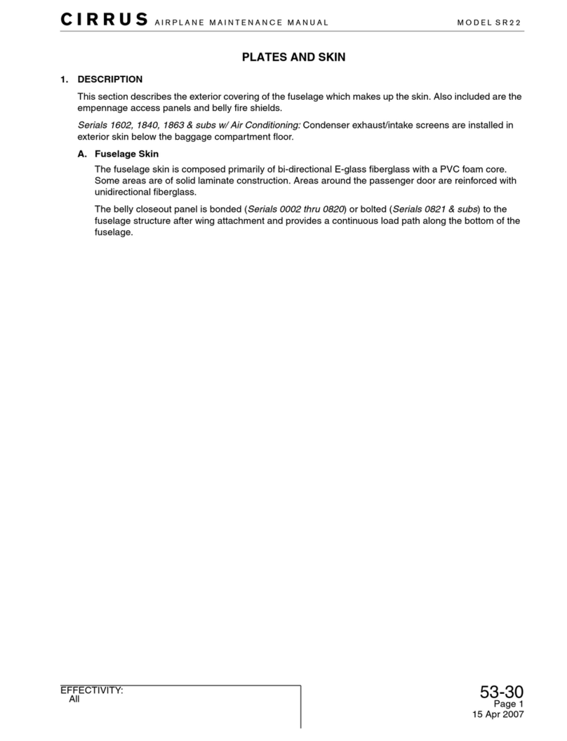Cirrus SR22 Maintenance manual
