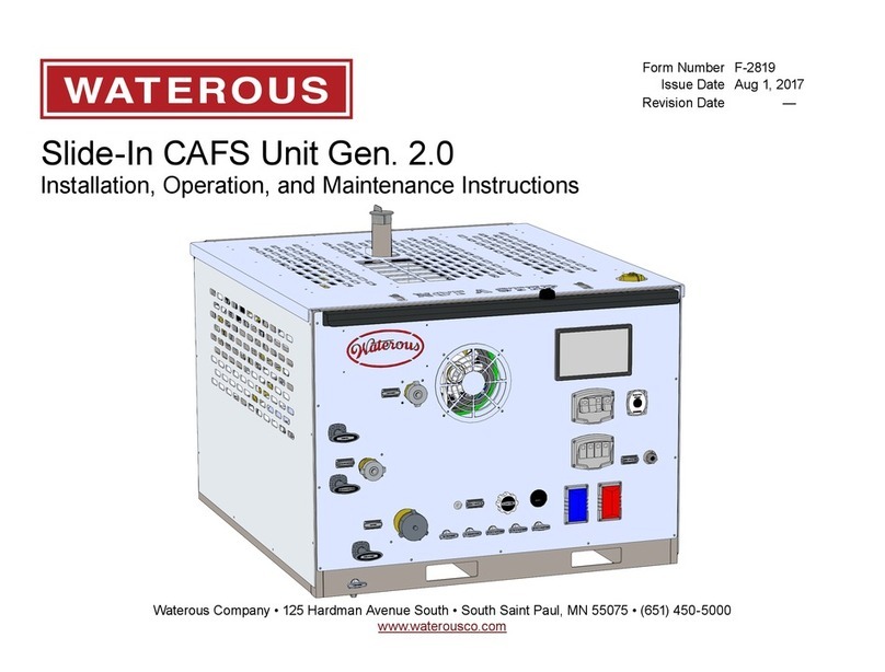 Waterous ECLIPSE CAFSystem 2.0 Installation, operation and maintenance instructions