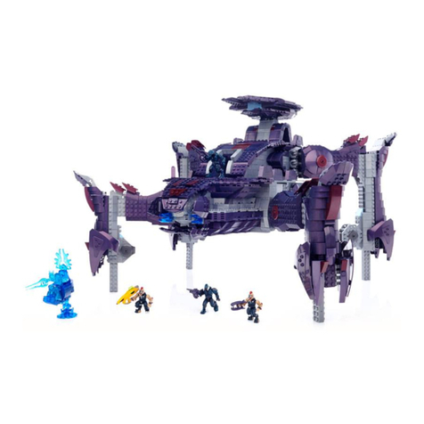 Mega Bloks Halo Covenant Scarab 97694 Assembly instruction