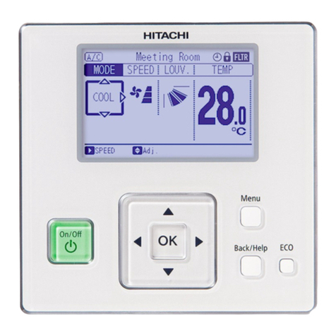 Hitachi PC-ARF1 Installation & maintenance manual