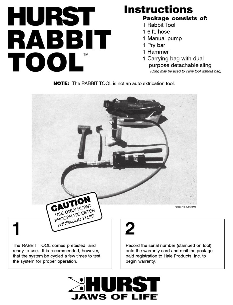 HURST RABBIT TOOL instructions