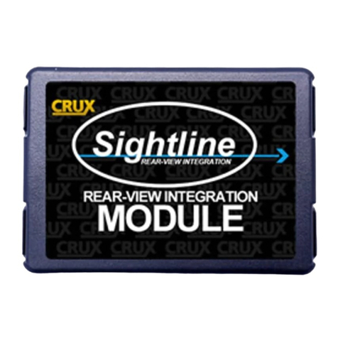 Crux Sightline RVCCH-75E quick start guide