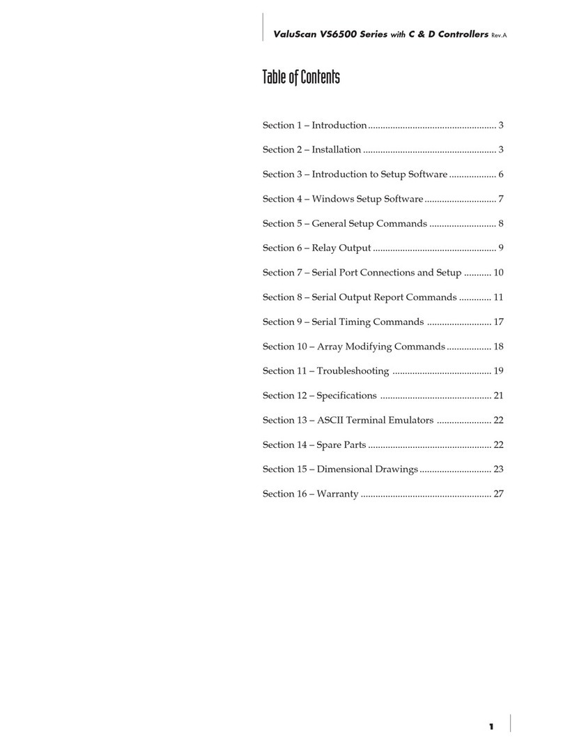 STI ValuScan VS6500 Series manual