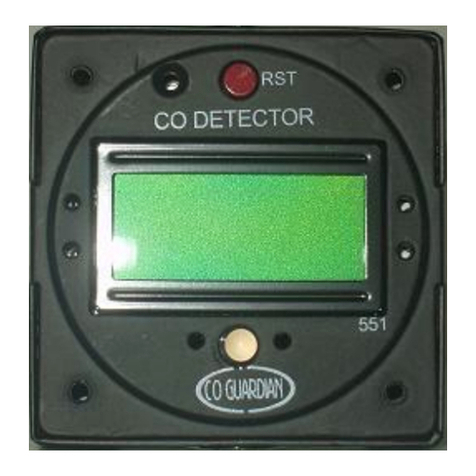 CO Guardian Aero-551 user manual