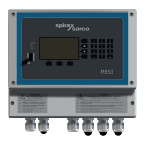 Spirax Sarco M850-W Series quick start guide