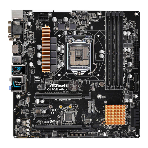 ASROCK Q170M vPro+ User manual