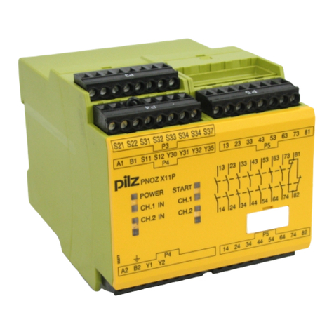 Pilz PNOZ X11P operating manual
