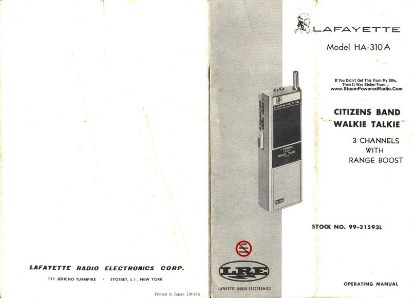 Lafayette HA-310A operating manual