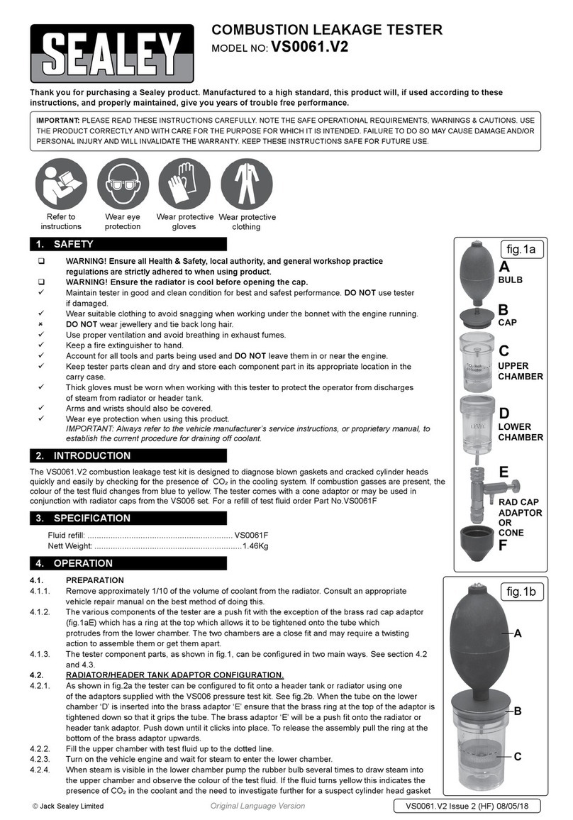 Sealey VS0061.V2 User manual